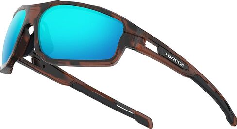TOREGE Polarized Sunglasses Men Women Sports Fishing Cycling Running Trekking Sun Glasses TR31 in Saudi Arabia