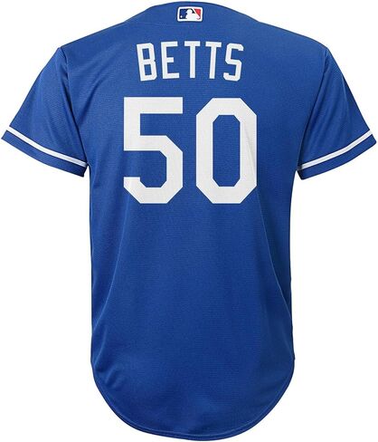 Outerstuff Mookie Betts Los Angeles Dodgers MLB Kids Youth 8-20 Blue Alternate Player Jersey in Saudi Arabia