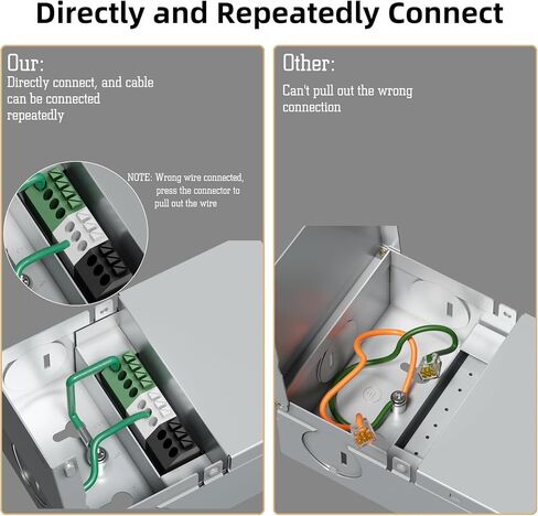 1 حزمة 6 بوصة 5CCT LED إضاءة غائرة - صندوق توصيل، درجة حرارة لون قابلة للتعديل، سطوع - 1050LM، 12W، ETL&FCC in Saudi Arabia