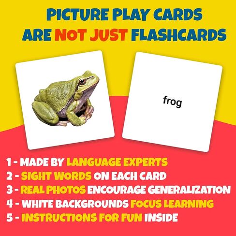 150 Advanced Noun Flash Cards | Picture Cards for Speech Therapy & Autism Learning Materials | Preschool Kindergarten Language Learning Cards | Homeschool Supplies | Apraxia Flash Card in Saudi Arabia