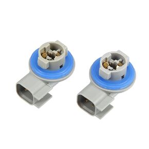Motoforti License Plate Light Socket, Wiring Harness Plug Connector, for Dodge for Ram 1500 2002-2010, ABS, 68046629AA, Gray Blue, 2 Pcs