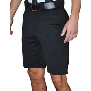 Smitty | FBS-171 | Football & Lacrosse Shorts | Solid Black | 9" Inseam | Premium Polyester Fabric