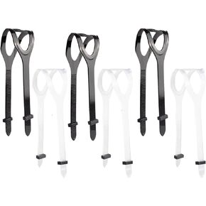 Universal Silicone Replacement Mask Strap for Scuba Diving, Freediving, and Swim Goggles - Silicone Head Band Parts & Accessories for Glasses Strap 6PCS