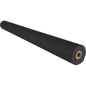 30"×1200" (100') Black Wrapping Paper, Art Black Paper, Black Construction Paper for Poster Bulletin Board Paper, Classroom Decor, Birthday, Gift Wrap, Bouquet Flower Craft Supplies 80GSM 55LB
