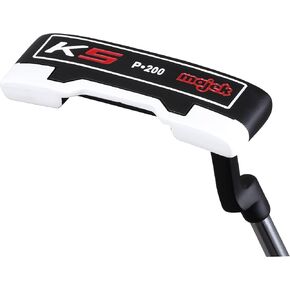 Majek K5 P-200 New Big Tall Red Black Off Set Blade Golf Putter Right Handed 36 Inches Precision Steel Shaft Plus +1 inch Over Mens Length Extra Long Perfect for Lining up Your Putts