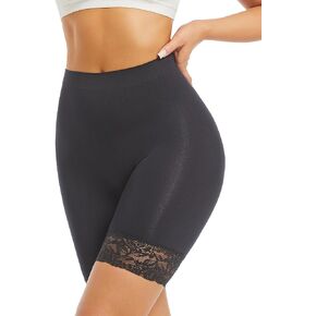 MANCYFIT Womens Slip Shorts for Under Dresses Shorts Legging Lace Biker Shorts Anti Chafing Boy Shorts
