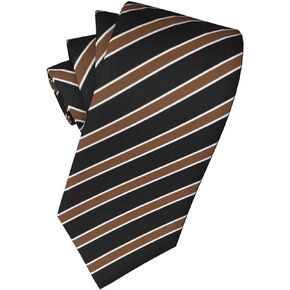 Men's Striped Tie Business Suit Necktie for Weddings, Groomsmen