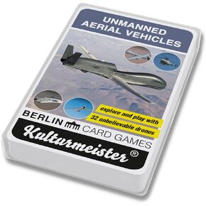 Amazing Drones Trump Card Game: Elevate Your Game Night with Cool, Unique Aviation-Themed Playing Cards - Dive into Air Force Trivia, Perfect for Military Enthusiasts & Aviation Lovers