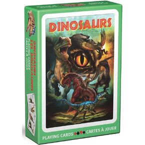 EuroGraphics Dinosaurs Playing Cards Deck, 54 Images