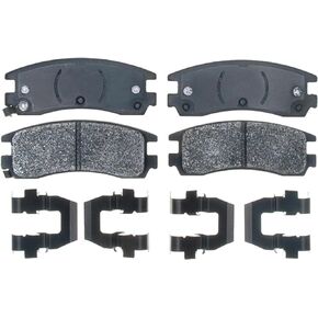 ACDelco Gold 17D714MH (19201447) Semi-Metallic Rear Disc Brake Pad Set