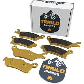 Can-Am Renegade Ceramic Brake Pad Set 570, 650, 850, 1000 2020, 2021, 2022, 2023, 2024 Front & Rear