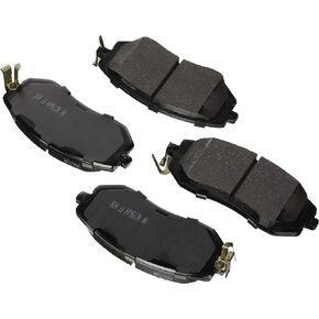 Akebono ACT1539 Proact Ultra Premium Ceramic Disc Brake Pad kit , GREY