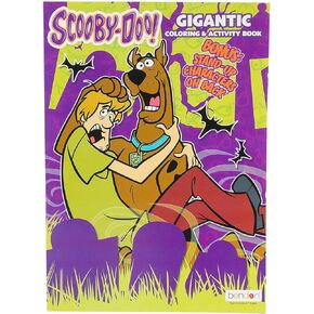 Scooby Doo Gigantic 192 Page Coloring Book with Bonus Stand-Up Characters on Back,Large. (Large)