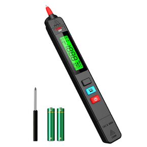 BSIDE Voltage Tester Non-Contact Voltage Detector Pen, Contact Measure AC Voltage, Pocket Electrical Live Wire Tester Breakpoint Finder with Flashlight
