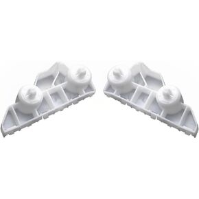 Set of 2 Front Driver & Passenger Side Lower Bumper Cover Bracket, For 2013-2015 Nissan Altima, 622213TA0A 622203TA0A NI1042122 NI1043122