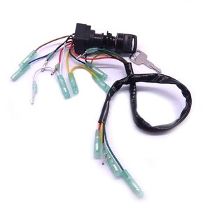 Remote Control Box Ignition Switch/Main Switch Assy 703-82510-43-00 for Yamaha Outboard Motors 703-82510-42-00 Push to Choke 10P