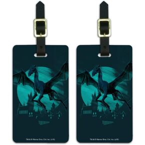 Harry Potter Thestral Luggage ID Tags Suitcase Carry-On Cards - Set of 2