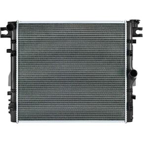 SPELAB CU2957 Radiator Replacement - Fits 2007 2008 2009 2010 2011 2012 2013 2014 2015 2016 2017 Jeep Wrangler, 2018 Wrangler JK - 3.6L, 3.8L V6 - Compatible with 4WD, RWD
