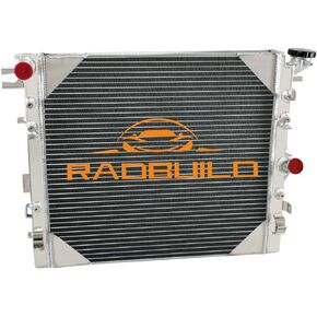 1 Row Aluminum Radiator Fit 07-18 Jeep Wrangler/Wrangler JK 3.6L 3.8L V6 GAS