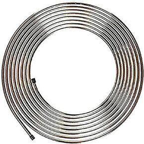 AGS Nickel/Copper Brake/Fuel/Transmission Line Tubing Coil, 5/16" x 25'