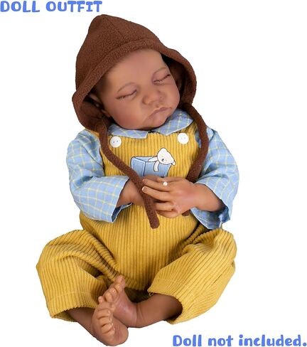 تولد من جديد دمى طفل ملابس صبي طفل رضيع الملابس لطيف تماما دمى طفل الملابس 17-22 بوصة إكسسوارات دمي تناسب تولد من جديد دمية الوليد الصبي in Kuwait