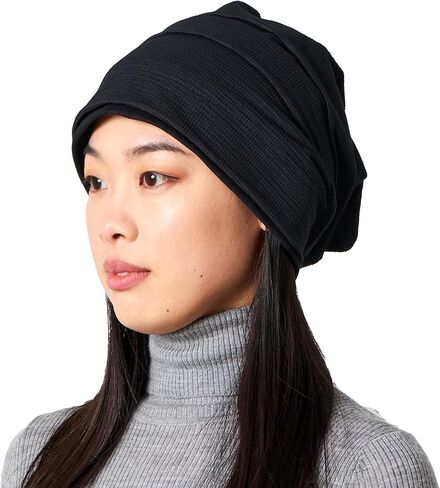 Mens Womens Slouchy Beanie Cotton - Hipster Beanie Boho Hat Korean Style Waffle Line in Saudi Arabia