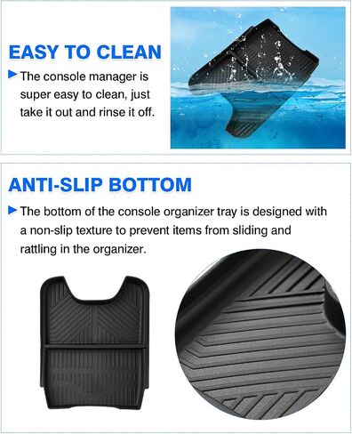 Autorder Center Console Bottom Organizer for 2023 2024 HR-V HRV Interior Accessories Lower Center Console Storage Insert Tray in Saudi Arabia