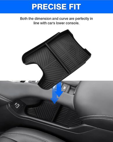 Autorder Center Console Bottom Organizer for 2023 2024 HR-V HRV Interior Accessories Lower Center Console Storage Insert Tray in Saudi Arabia