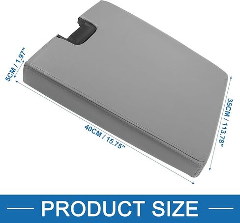Car Center Console Cover 20864151 Armrest Pad Holder Center Console Cover for Chevrolet Tahoe 2010-2013 Gray in Saudi Arabia