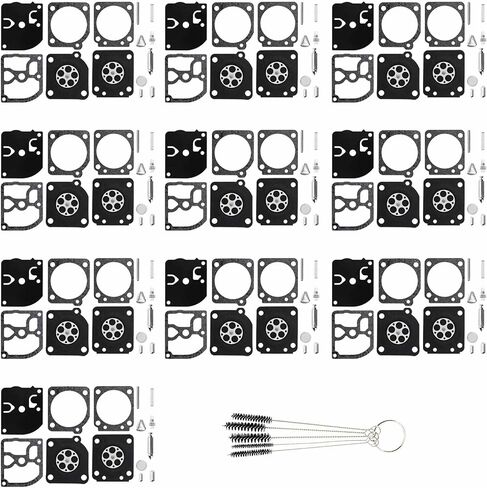 Carburetor Rebuild Kit Compatible with Zama RB-69 020 020T MS191 MS192T MS200 MS200T 1129-007-1062 531004553 113LD 123C 123L 322L 323L 325L 326L 325HS R13185 C1Q-EL11 C1Q-EL12 C1Q-EL13 C1Q-EL14 in Saudi Arabia
