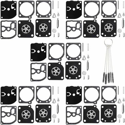 Carburetor Rebuild Kit Compatible with Zama RB-69 020 020T MS191 MS192T MS200 MS200T 1129-007-1062 531004553 113LD 123C 123L 322L 323L 325L 326L 325HS R13185 C1Q-EL11 C1Q-EL12 C1Q-EL13 C1Q-EL14 in Saudi Arabia