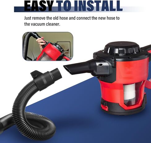 14-37-0105 18 فولت/28 فولت مجموعة خرطوم رطب/جاف للتخزين الداخلي متوافق مع ميلووكي M18 0880-20 0780-20 0970-20، خرطوم بديل لميلووكي شوب فاك in Kuwait