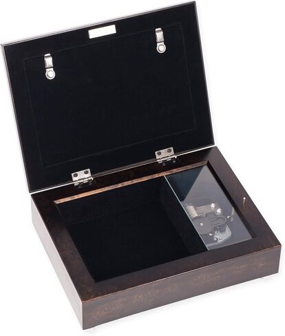 Cottage Garden Mom You are Loved Burlwood Jewelry Music Box Plays Amazing Grace in Saudi Arabia
