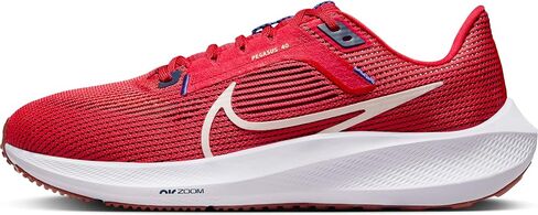 حذاء الجري Nike Pegasus 40 للرجال (DV3853-600، niversity Red/Midnight Navy/Blue Joy) مقاس 8.5 in Saudi Arabia
