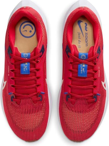حذاء الجري Nike Pegasus 40 للرجال (DV3853-600، niversity Red/Midnight Navy/Blue Joy) مقاس 8.5 in Saudi Arabia