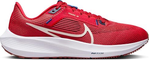 حذاء الجري Nike Pegasus 40 للرجال (DV3853-600، niversity Red/Midnight Navy/Blue Joy) مقاس 8.5 in Saudi Arabia
