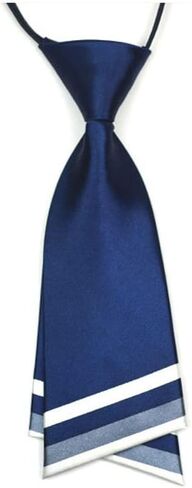 Bows Neck Tie for Women Uniform Necktie Strap Striped Adjustable Pre Tied for Girls Accessories Work Party Ceremony in Saudi Arabia