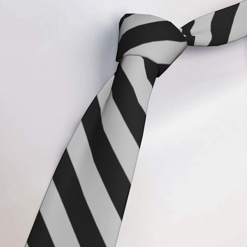 Men's Striped Tie Business Suit Necktie for Weddings, Groomsmen in Saudi Arabia