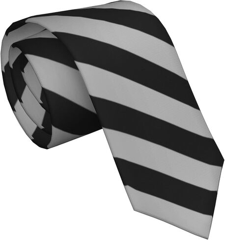 Men's Striped Tie Business Suit Necktie for Weddings, Groomsmen in Saudi Arabia