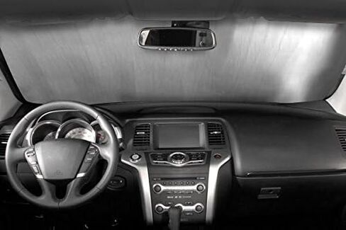 Custom Windshield Sunshade Compatible with 2013 2014 2015 2016 2017 2018 Nissan Altima Sedan, Made in U.S in Saudi Arabia