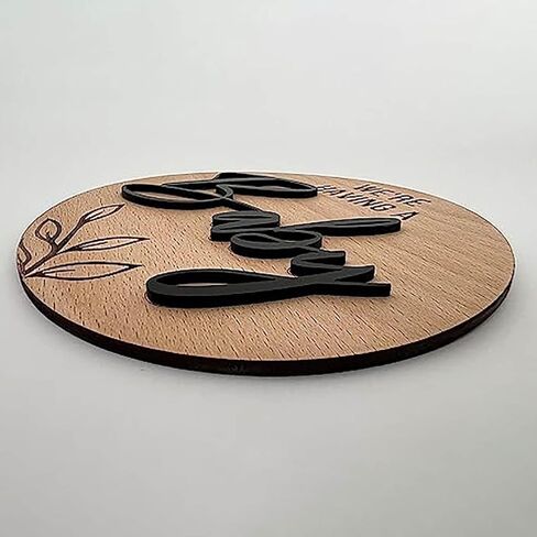 علامة خشبية أوه بيبي، ديكور للتعليق على الحائط لحفلة استقبال الطفل لخلفية إعلانات الطفل وكشف الجنس عن جدار الحفلات دعائم الصور in Kuwait