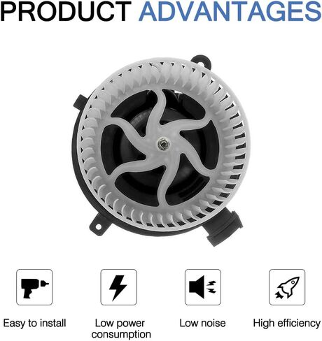 محرك منفاخ HVAC، محرك منفاخ Apeixito مع مروحة متوافق مع مركبات Buick وChevy وGMC وSaturn - Enclave وSilverado وSilverado وSilverado 3500 HD وTraverse وAcadia وSierra 700236 15-81786 in Kuwait