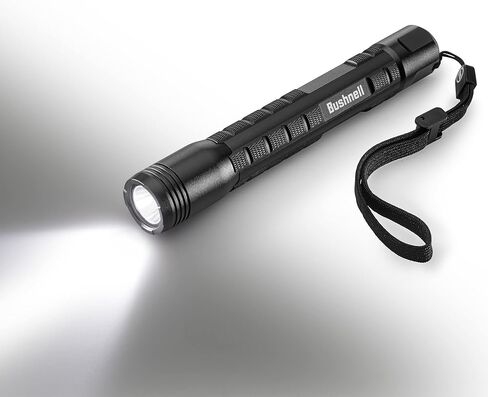 Bushnell Tactical Flashlight, 1500 Lumens, Compact LED Construction, Rechargeable | Police, Military, Hunting, Security in Saudi Arabia