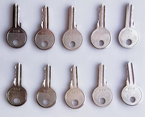 Ignition Keys, 10PCS 166 Forklift Key Hyster Heavy Equipment Keys for Clark Yale Hyster Komatsu Crown in Saudi Arabia