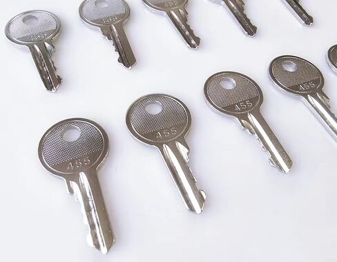 Ignition Keys, 10PCS 166 Forklift Key Hyster Heavy Equipment Keys for Clark Yale Hyster Komatsu Crown in Saudi Arabia