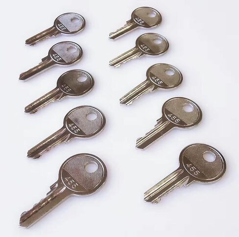 Ignition Keys, 10PCS 166 Forklift Key Hyster Heavy Equipment Keys for Clark Yale Hyster Komatsu Crown in Saudi Arabia