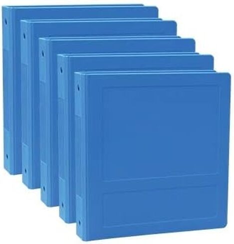 1" Legal Size Binder Can be Used as a Left Handed Binder – Top Open Ledger Binder & Legal Binder with 3 Ring and 250 Sheet Capacity (Blue) in Saudi Arabia