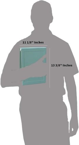 1" Legal Size Binder Can be Used as a Left Handed Binder – Top Open Ledger Binder & Legal Binder with 3 Ring and 250 Sheet Capacity (Blue) in Saudi Arabia