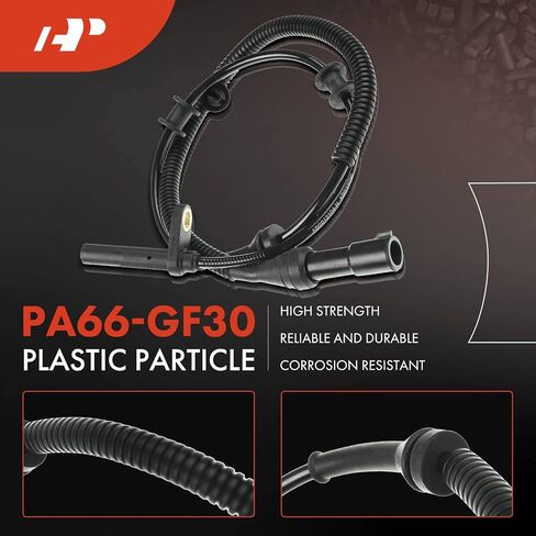 A-Premium ABS Wheel Speed Sensor Compatible with Ford Models - For F-150 2004, RWD - Front Driver or Passenger Side, Replace# 4L3Z2C204AA, 4L3Z2C204AE in Saudi Arabia