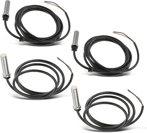 A-Premium ABS Wheel Speed Sensor Compatible with Dodge & Freightliner Models - Sprinter 2500 2003-2006, Sprinter 3500 2003-2006 - Front and Rear, Driver and Passenger, (4-PC Set), Replace# 5104145AA in Saudi Arabia